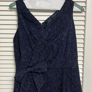 David Meister Long Dress - Navy Size 10